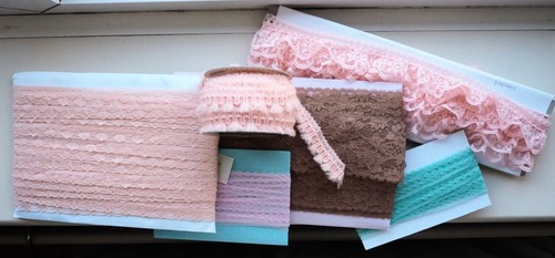 Vintage haberdashery lace - vintage, trim