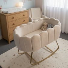Line Baby velvet cots, baby