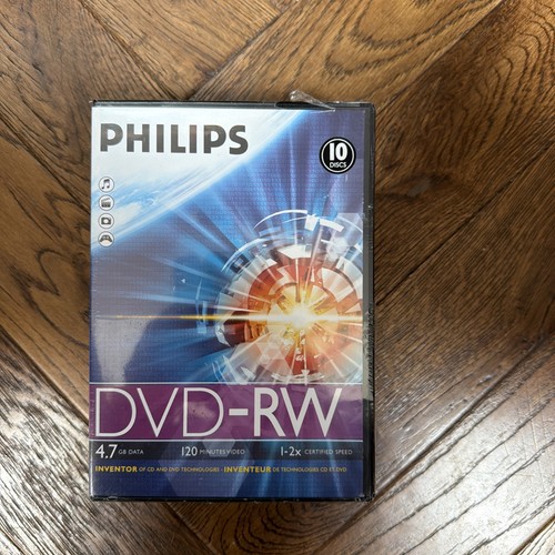 Philips dvd discs 7gb - rw,