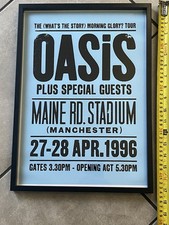 A3 Oasis Poster Framed Liam