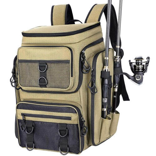 Fishing backpack rod - backpack,