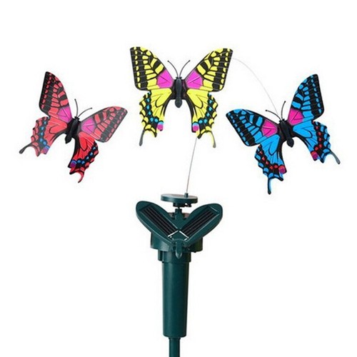Solar powered butterfly - solar,