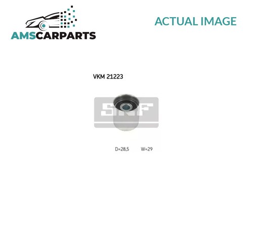 Timing belt deflection guide - deflection,