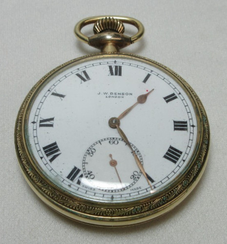 Vintage gold filled benson - gold,