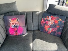2 X Lovely Fox & Rabbit Mixed