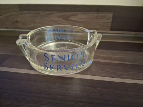 Vintage round glass - vintage, senior
