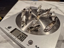 10 x Vintage Solid Silver