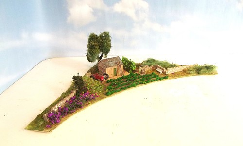 Gauge model railway building - model,