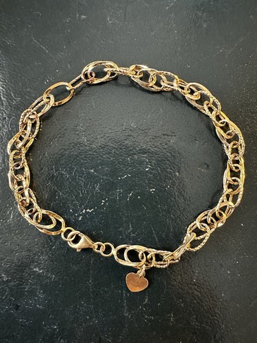Vintage italian 14k gold - gold, fancy