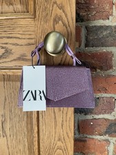 ZARA Shimmery Mini City Bag
