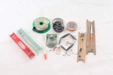 Assortment old fishing gear - old,