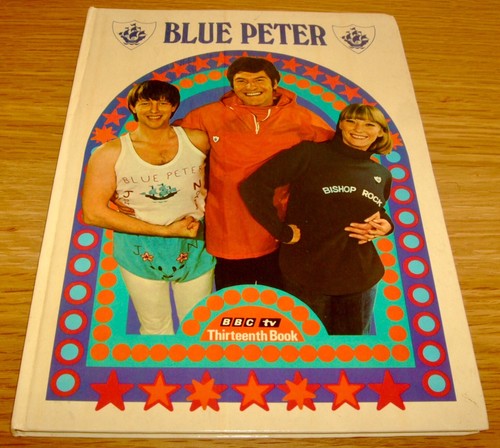 Blue peter book signed x - blue,