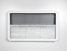 White Camper Van Pleated Blind