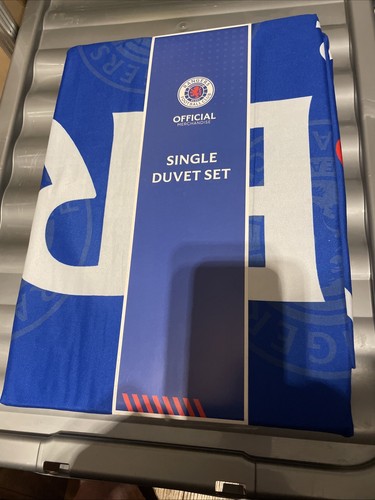Rangers single duvet and - single,
