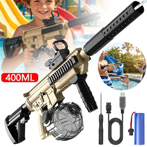 Electric water gun - water,
