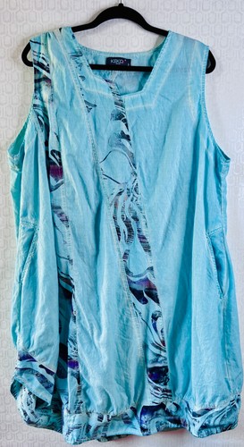 Kekoo blue abstract batik - kekoo,