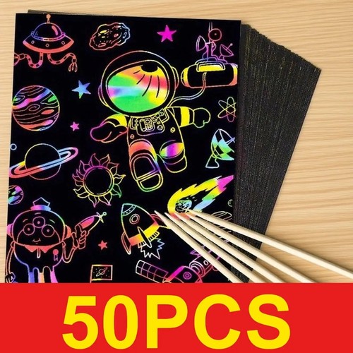 Sheets scratch art paper - scratch,