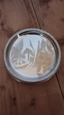 Vintage Set Of 6 Silver Plated