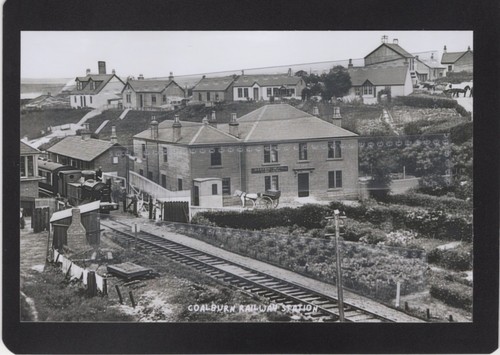 Coalburn railway station - railway,