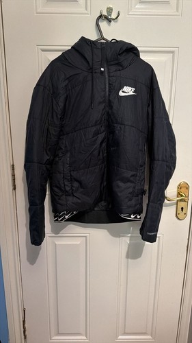 Nike black hooded - black, puffer