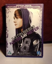 Justin Bieber - Never Say Never (U) (DVD, 2011)