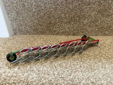 ZC195:  BRITAINS  KVERNELAND 8 FURROW PLOUGH 9554 SCALE  1/32