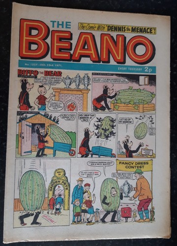 Vintage beano comic oct - comic, 23rd