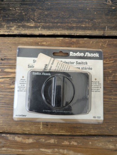 Radio shack stereo speaker - radio,