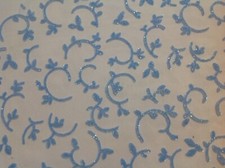 25 Blue iridescent velvet flock favour bonboniere nets Weddings christenings etc