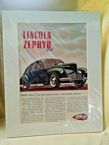 Lincoln zephyr dark green - zephyr,