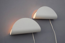 NORDLUX Half Moon WALL Lamps Danish Modern Mid Century Vintage Eames Panton 80s