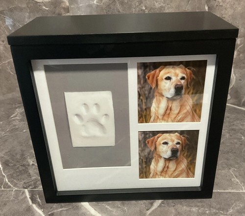 Pet memorial urn wooden - memorial,
