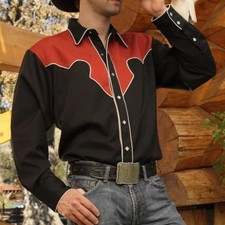 Cowboy Western Shirt Men's