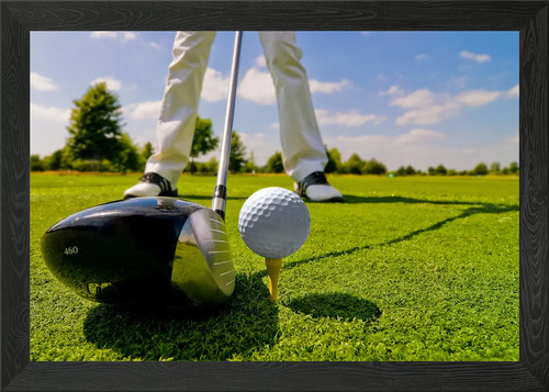 Golf framed wall art poster - golf,