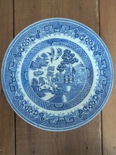 Antique Old Willow 7"  Blue