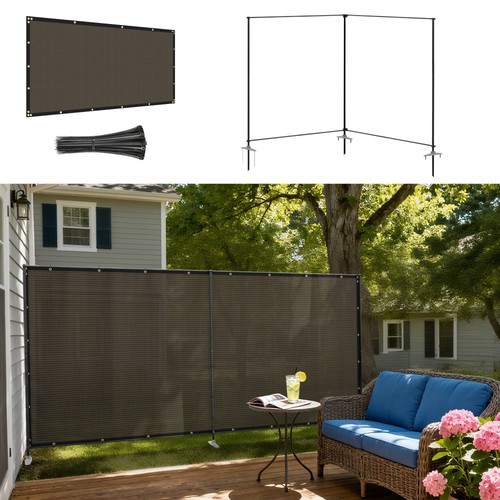 6ft outdoor fence kit iron - outdoor, &