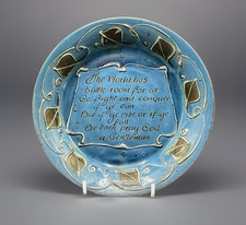 1904 brannam plate dish - brannam, art
