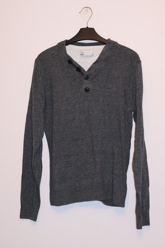 Next men 1 grey henley - men's,