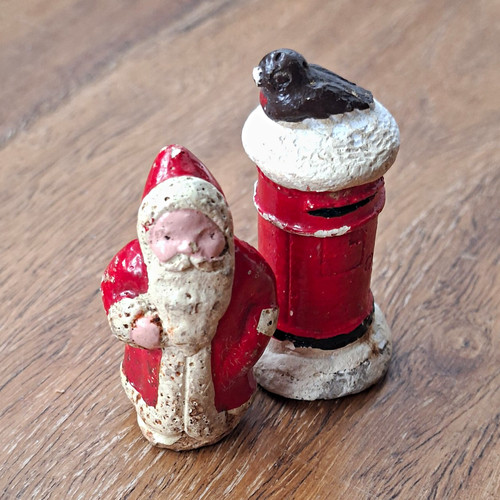 Antique vintage santa father - antique/vintage, santa/father
