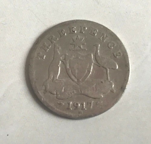 Australia threepence 1917 - threepence,
