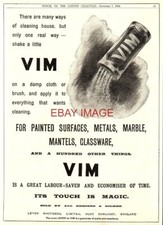 Advert for Lever Bros. 'VIM'