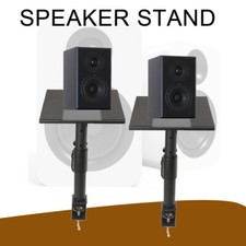 1 Pair Speaker Stands Desk