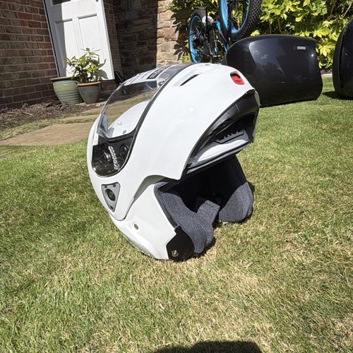 Shoei lifting face crash - face,