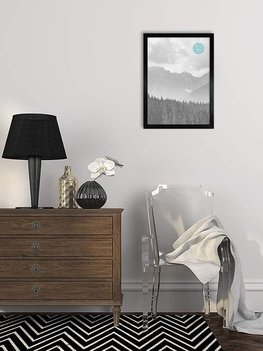 19x13 black poster frame - black,