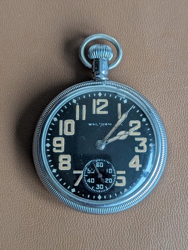 Waltham mass pocket watch - waltham, –