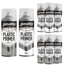 Jenolite Premium Plastic Primer Spray - 400ml - Durable Plastic Primer