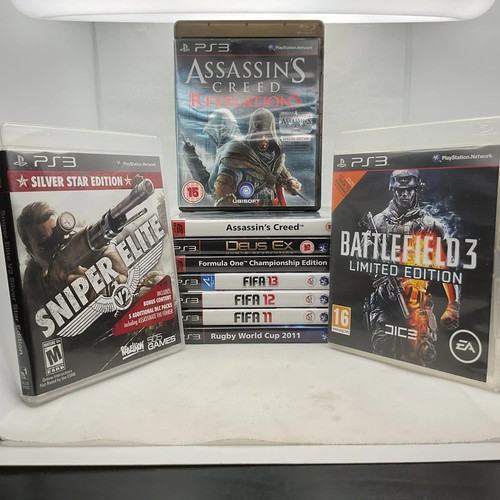 10x ps3 games bundle sniper - 10x,