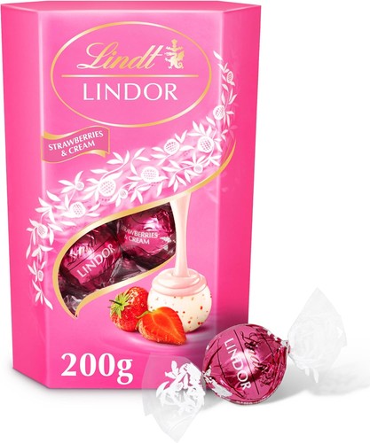 Lindt lindor strawberries - lindt,