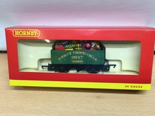 HORNBY R6825 MERRY CHRISTMAS 2017 7 PLANK WAGON MINT BOXED