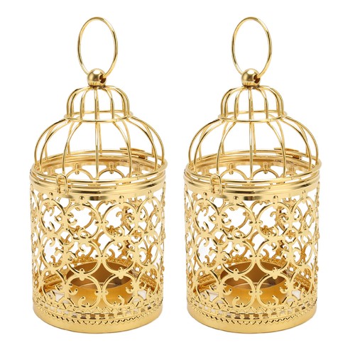 Pcs bird cage candle holder - bird,